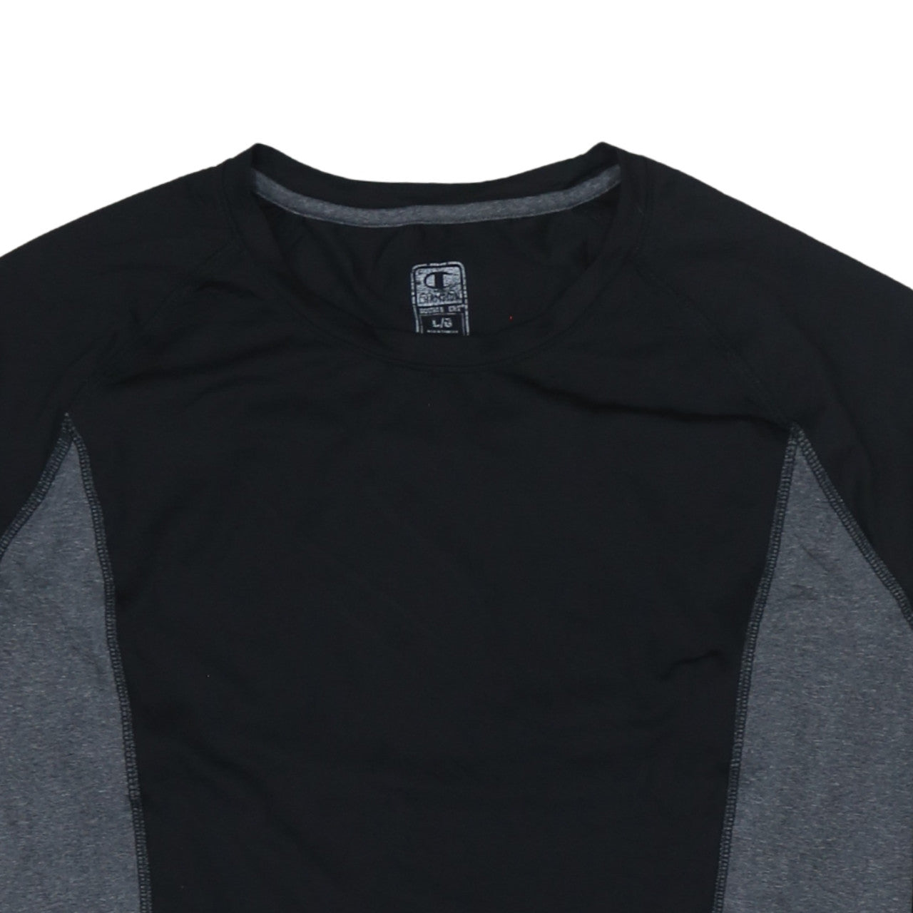 Champion Men’s Black Athletic Long Sleeve Training Top L