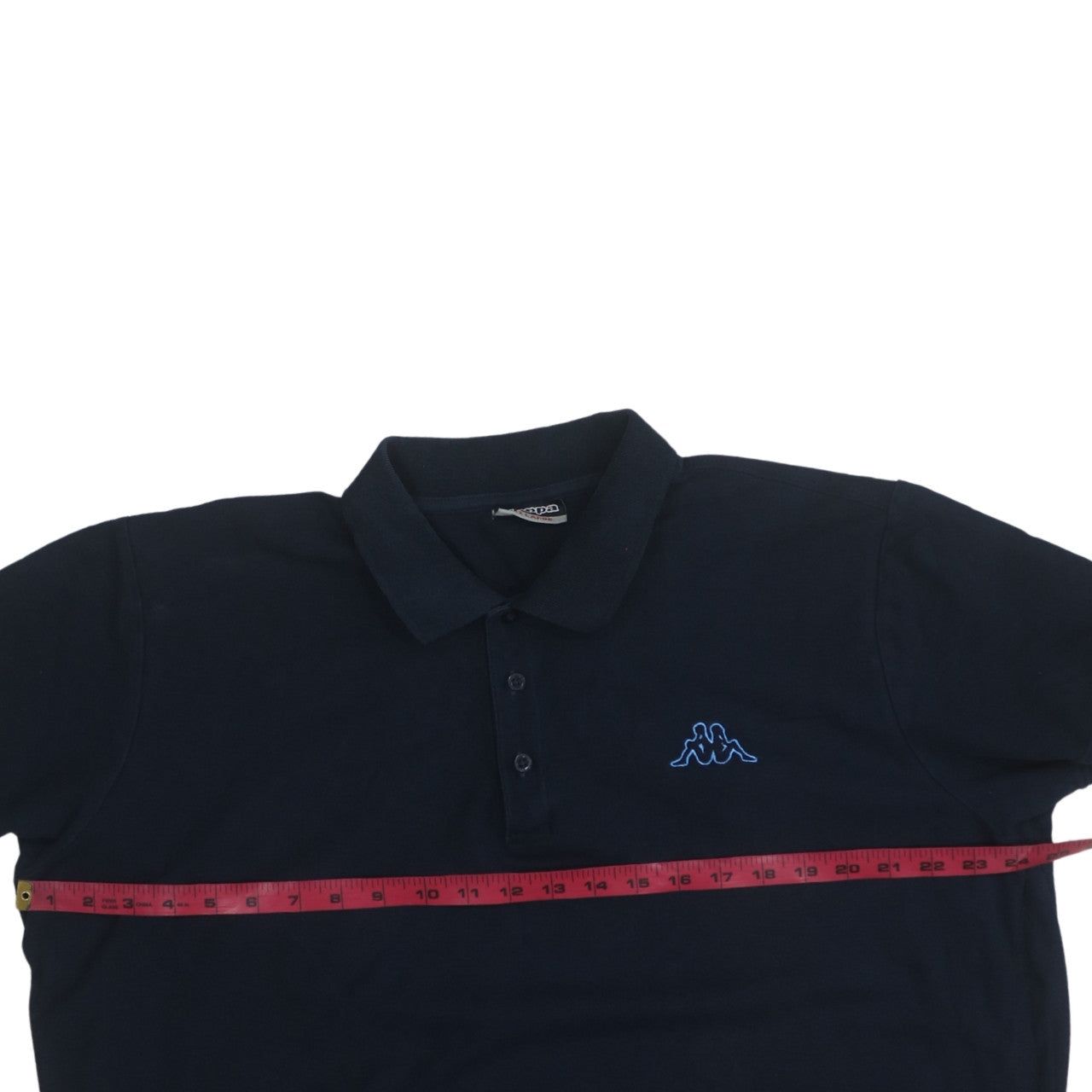 Kappa Men's Black 2XL Cotton Short Sleeve Polo Shirt