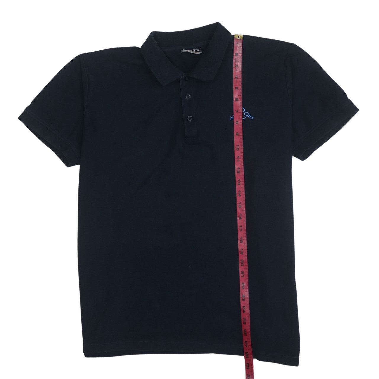 Kappa Men's Black 2XL Cotton Short Sleeve Polo Shirt