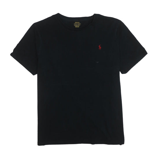 Polo Ralph Lauren Men's Black Custom Slim Fit Cotton T-Shirt XL