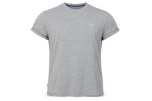 Superdry Men's Grey 2XL Organic Cotton Crew Neck T-Shirt