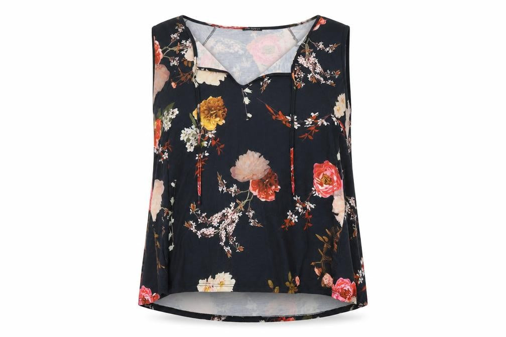 Pink Clove Women’s Multicoloured Floral Cold Shoulder Blouse UK 22