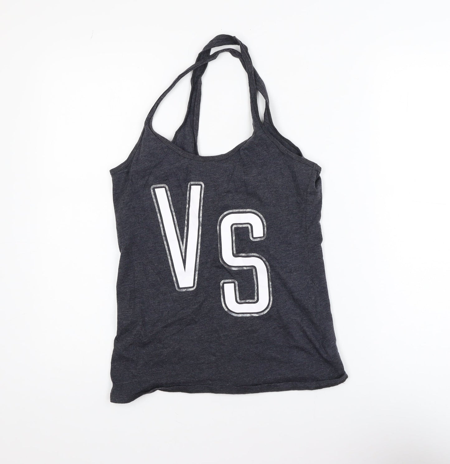 Victoria's Secret Women's Grey Racerback Tank Top Size S
