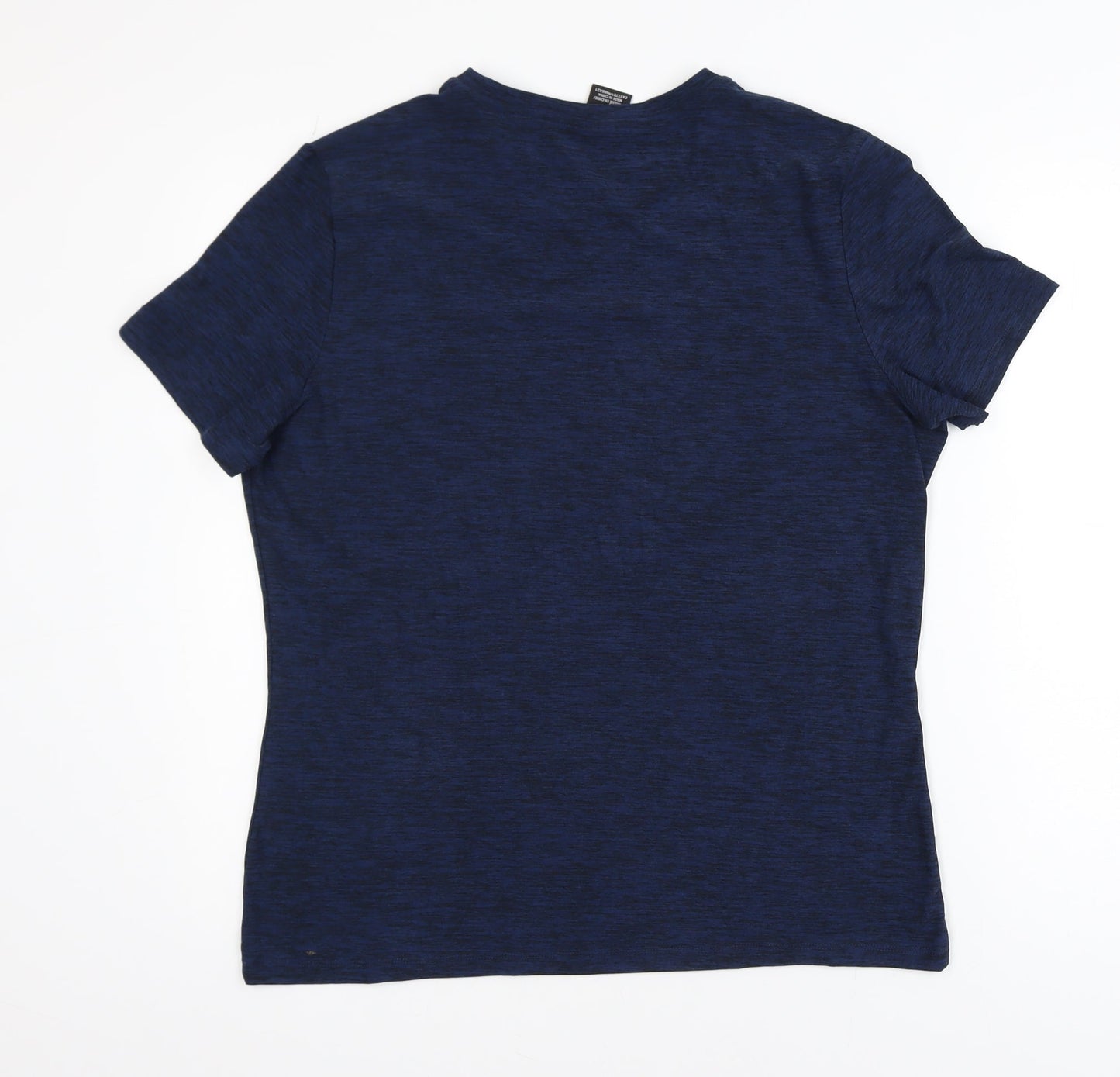 Industry Men's Blue Slim Fit Short Sleeve Crew Neck T-Shirt Size S
