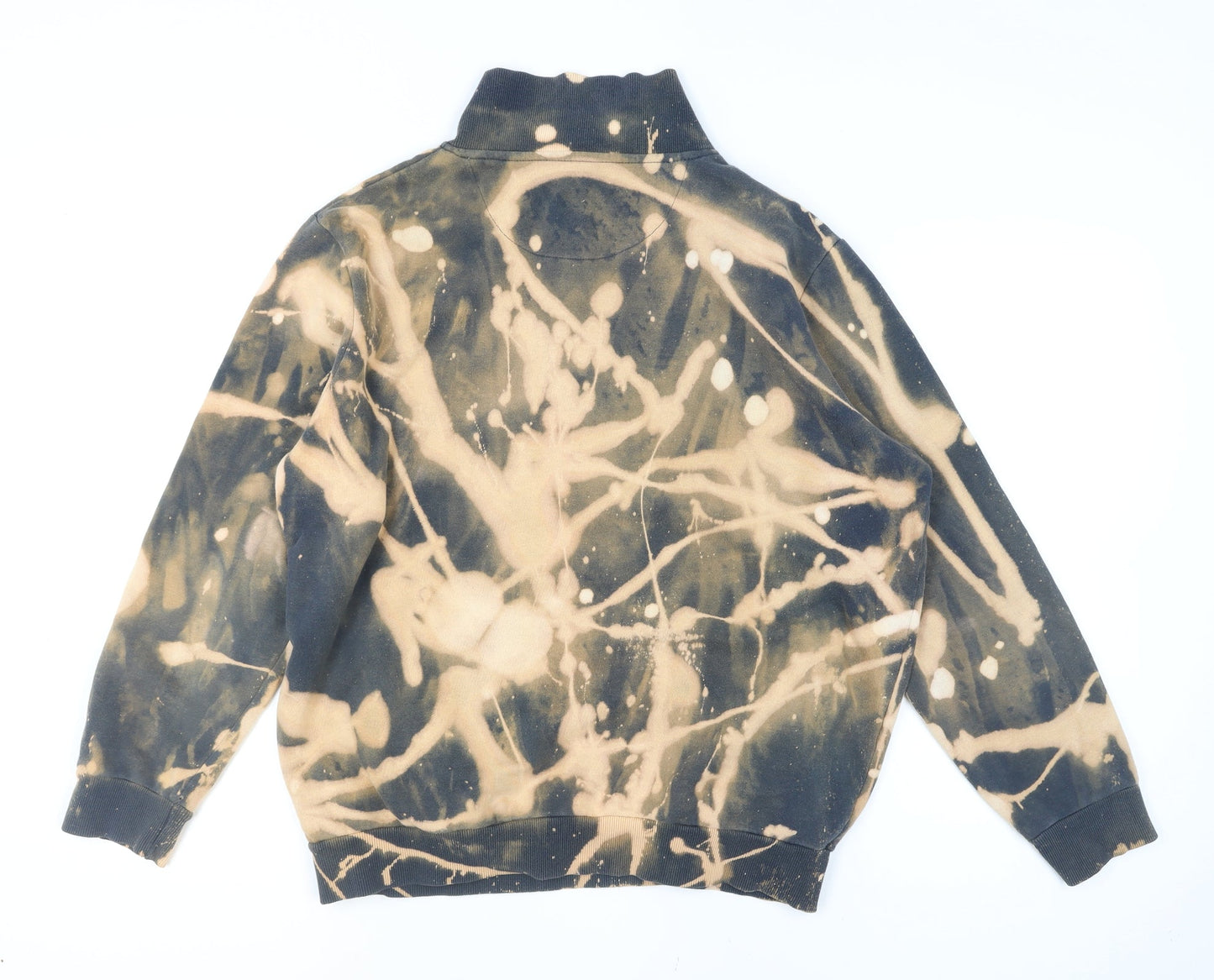 Champion Men's Multicoloured 2XL 1/2 Zip Tie Dye Sweatshirt