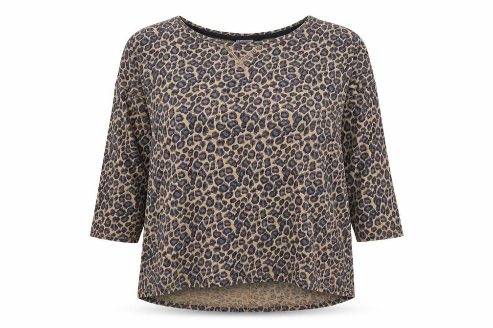 Next Women’s Brown Leopard Print Jersey T-Shirt Size 16