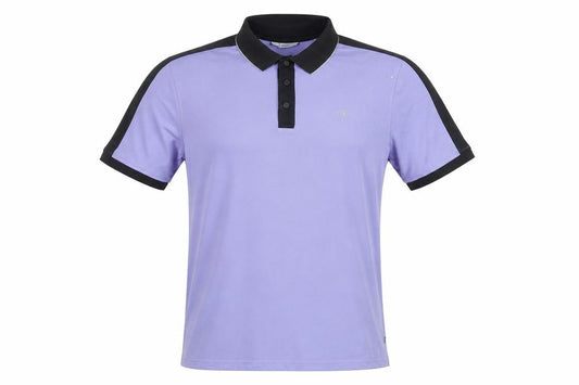 Calvin Klein Golf Men's Purple Black Polo Shirt Size M
