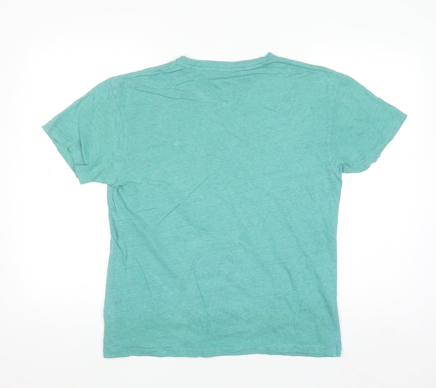 Ralph Lauren Men's Green Short Sleeve Cotton Crew Neck T-Shirt Size S