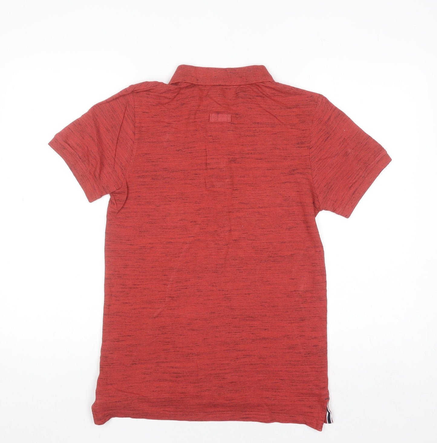 Mountain Warehouse Men's Red Cotton Blend Polo Shirt XS