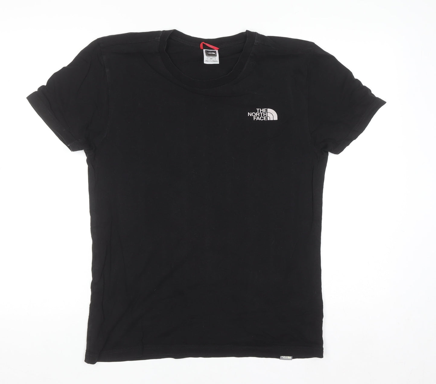 The North Face Men's Black Small Crew Neck Cotton T-Shirt