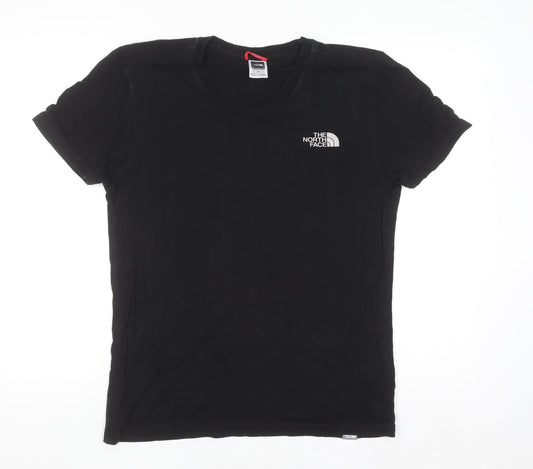 The North Face Men's Black Small Crew Neck Cotton T-Shirt