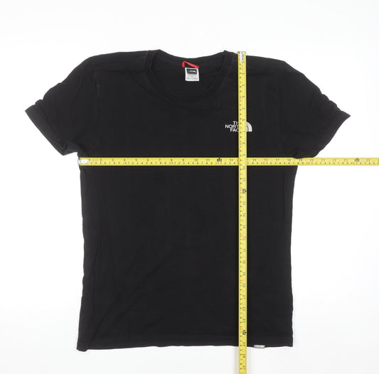 The North Face Men's Black Small Crew Neck Cotton T-Shirt