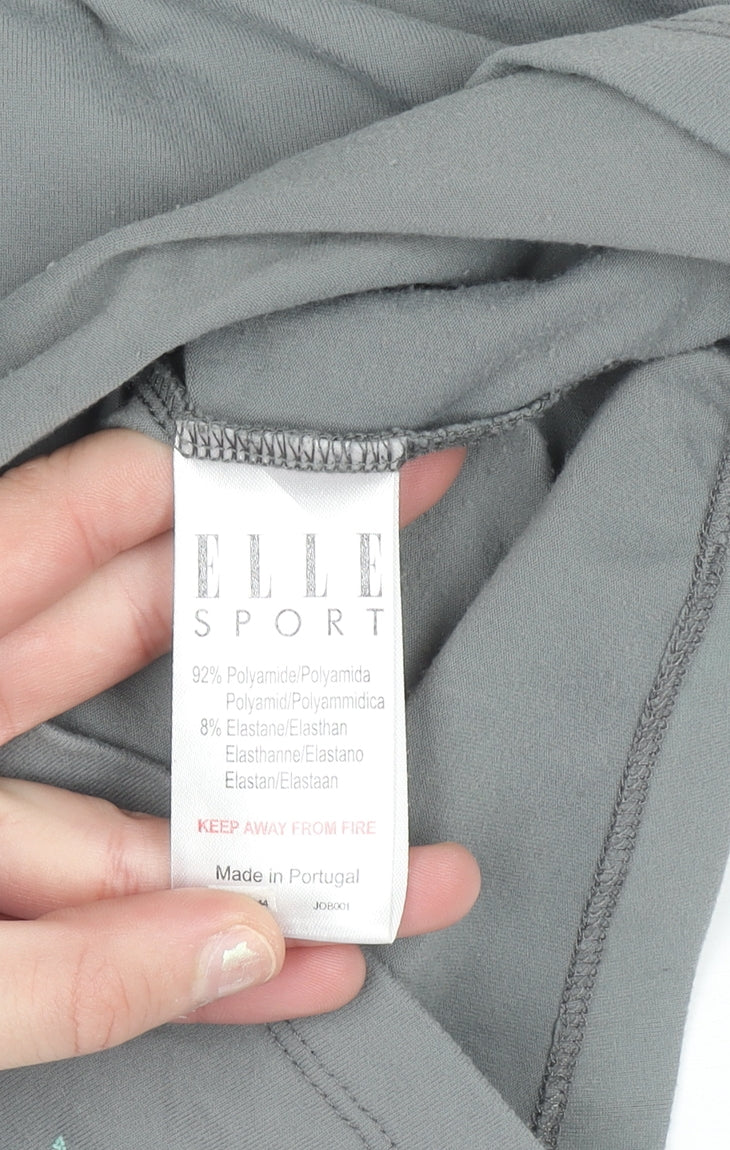 ELLE Sport Women’s Grey XS Sleeveless Stretch Tank Top