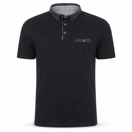 Burton Menswear London Black Short Sleeve Polo Shirt M Regular Fit