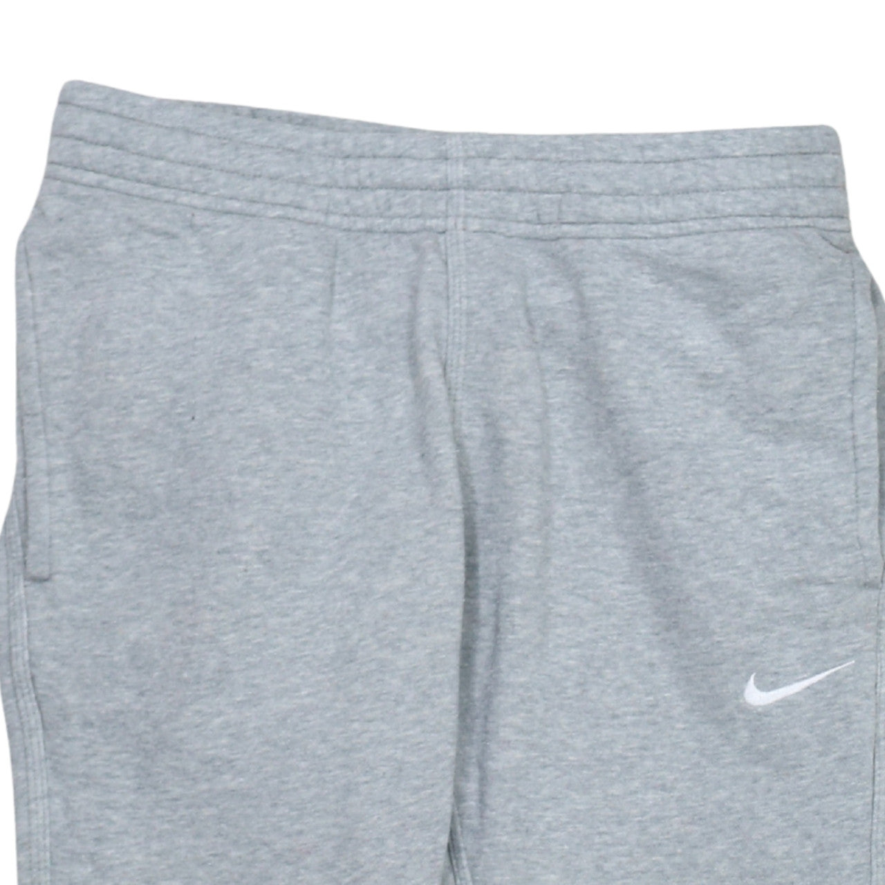 Nike Men's Grey Jogger Trousers S Regular Fit Fleece
