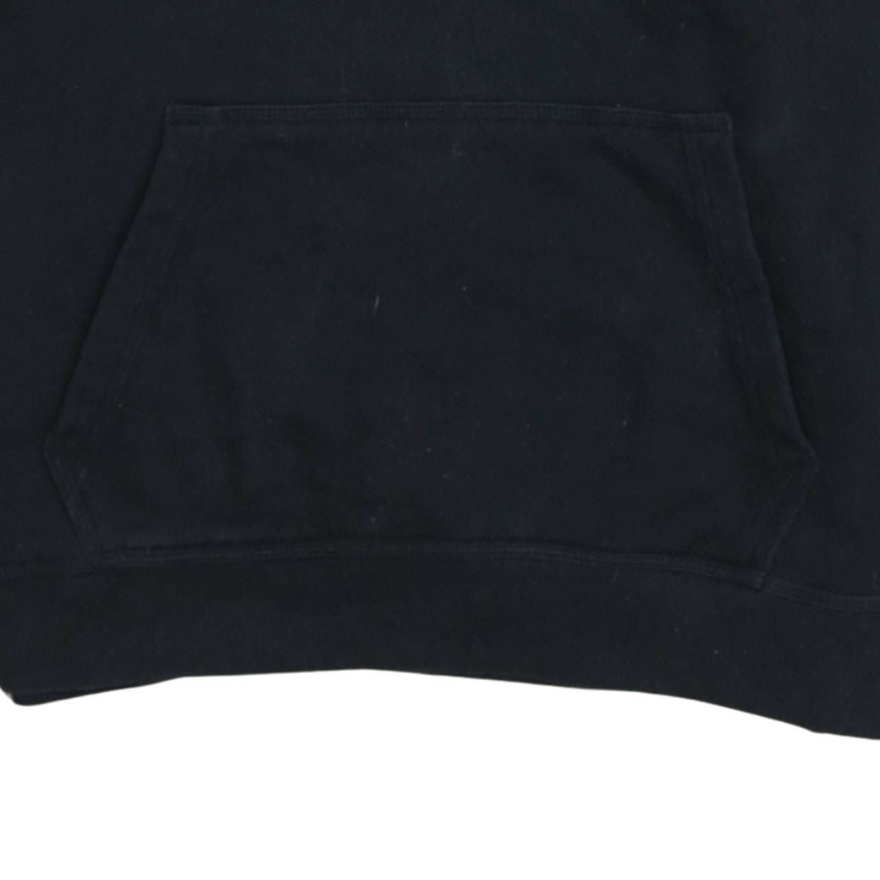 Nike Men's Black Pullover Hoodie M Regular Fit Graphic Logo