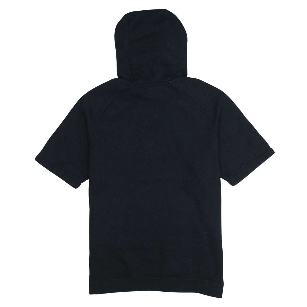 Nike Men's Black L Pullover Short Sleeve Hoodie with Logo
