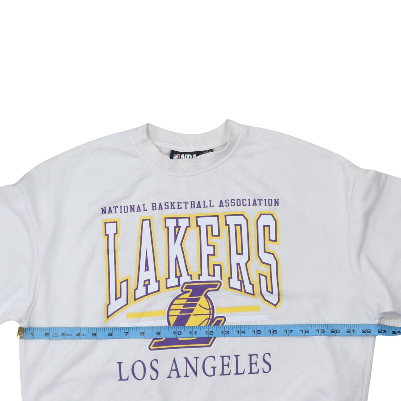 Primark NBA Los Angeles Lakers White Sweatshirt XS Women's Casual Pullover