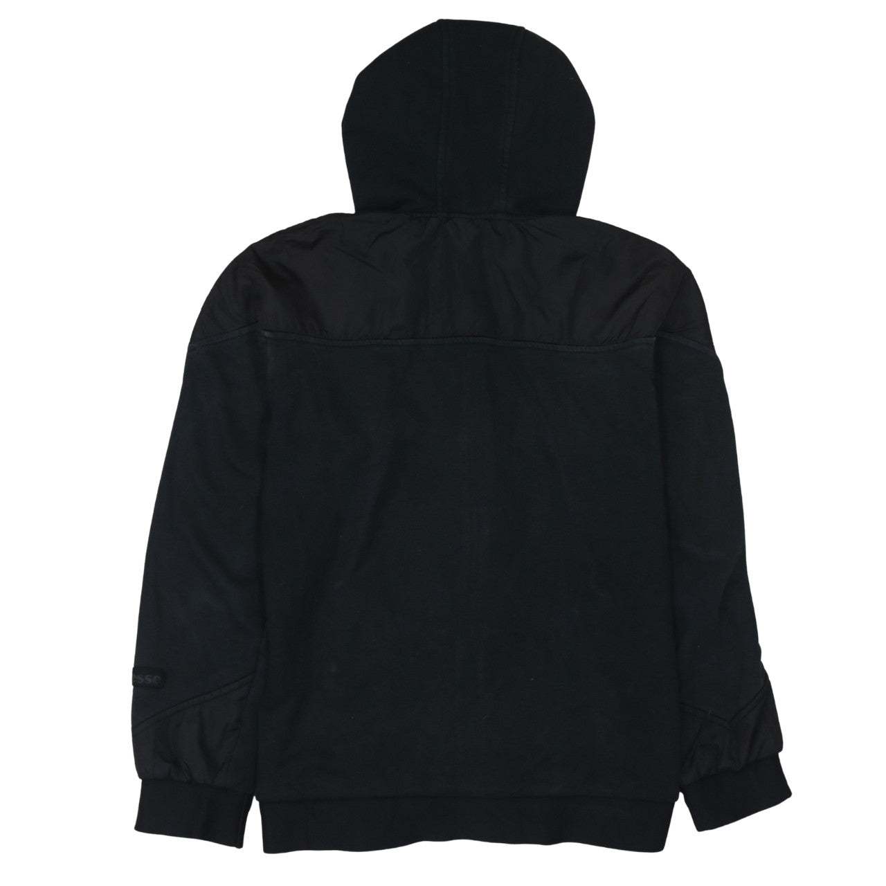 Ellesse Men’s Black Full Zip Hoodie Size L Regular Fit