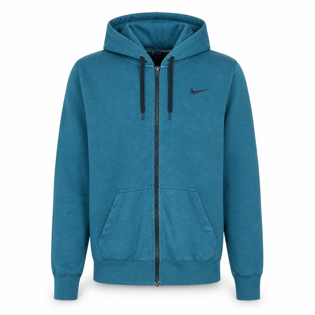 Nike Men's Blue Full Zip Hoodie Size S Regular Fit Sportswear