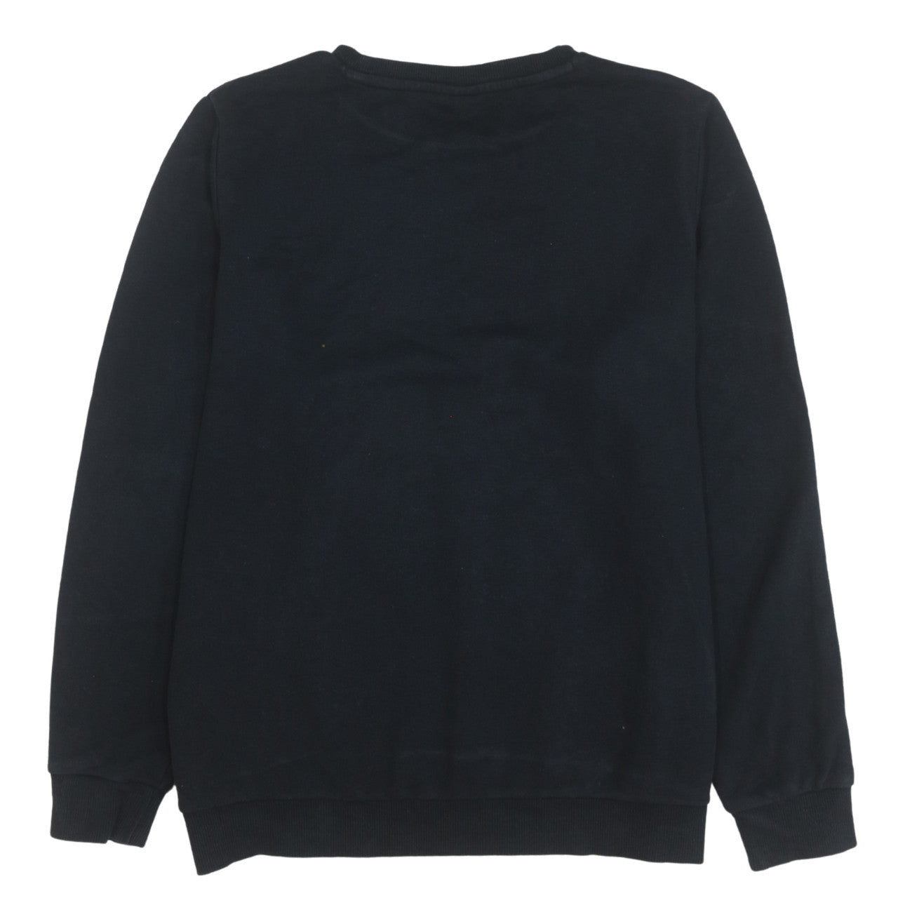 Puma Womens Black XL Pullover Sweatshirt Crew Neck Logo Print