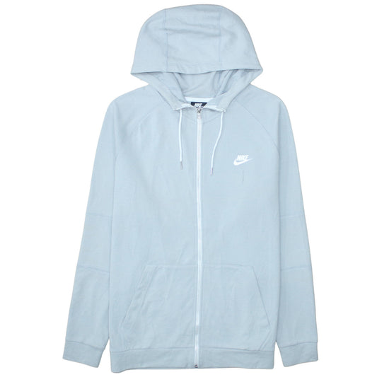 Nike Men's Blue Full Zip Hoodie XL Lightweight Sportswear