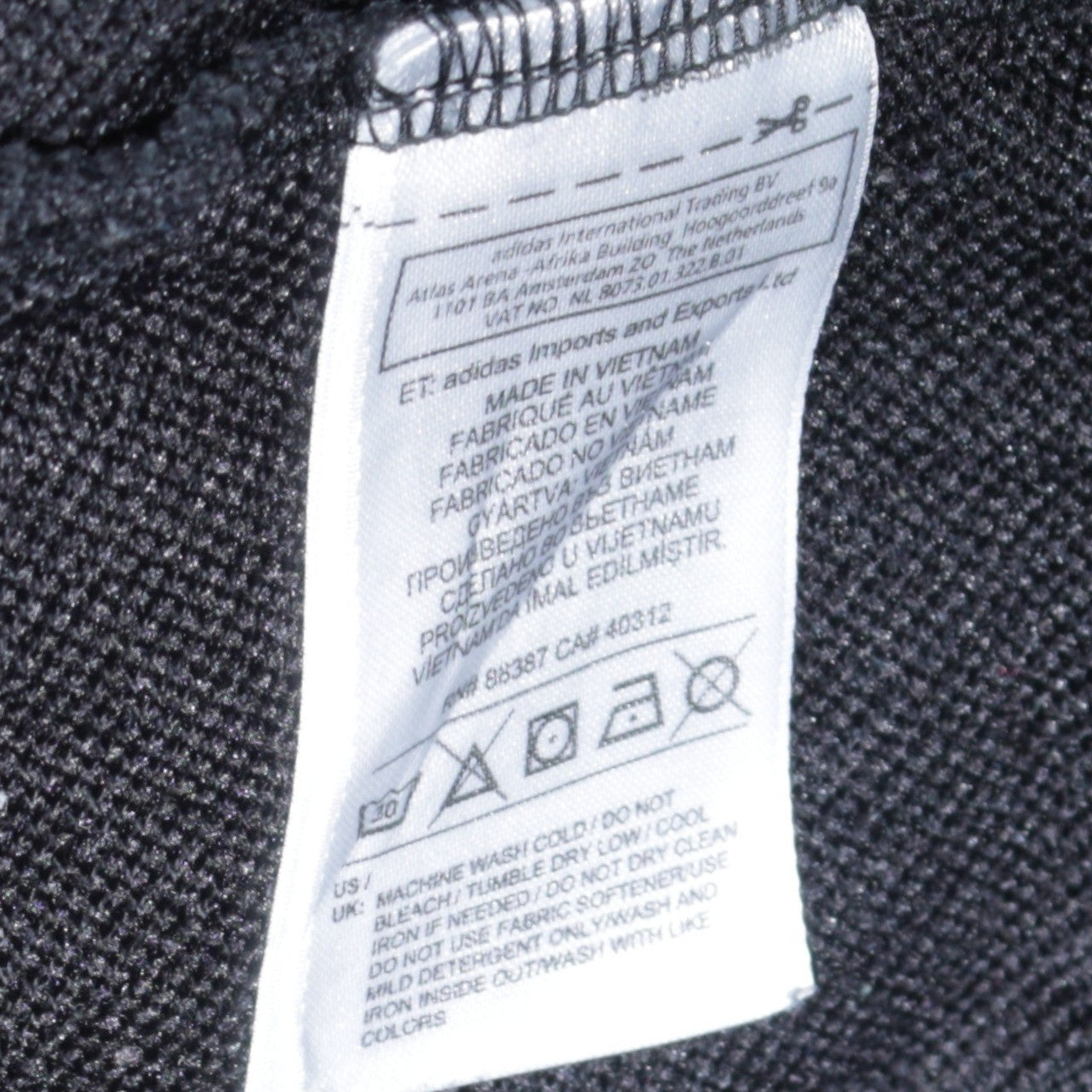 Adidas Men's Black Crew Neck Skateboarding Sweatshirt Size M