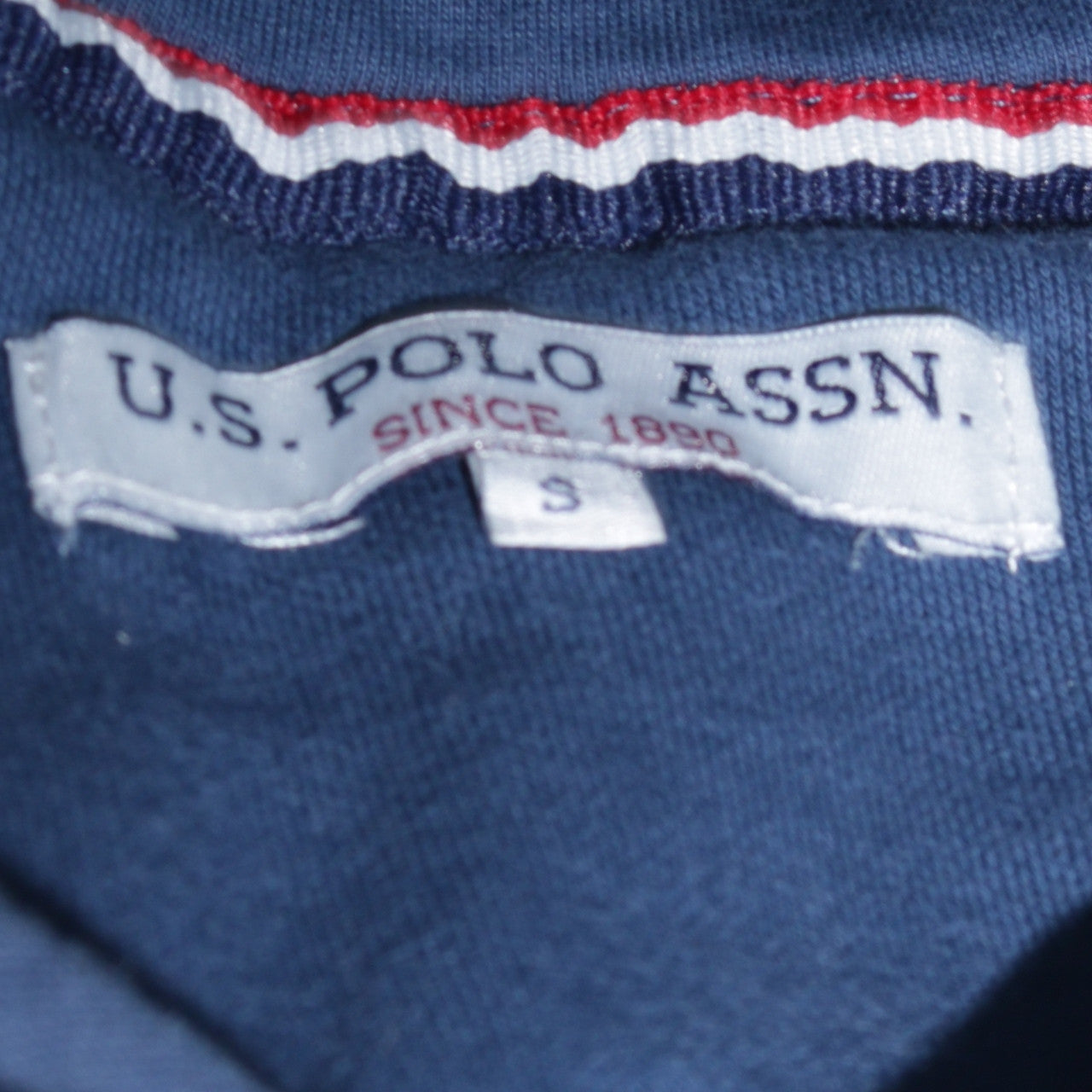 U.S. Polo Assn. Men's Blue Small Pullover Hoodie with Logo