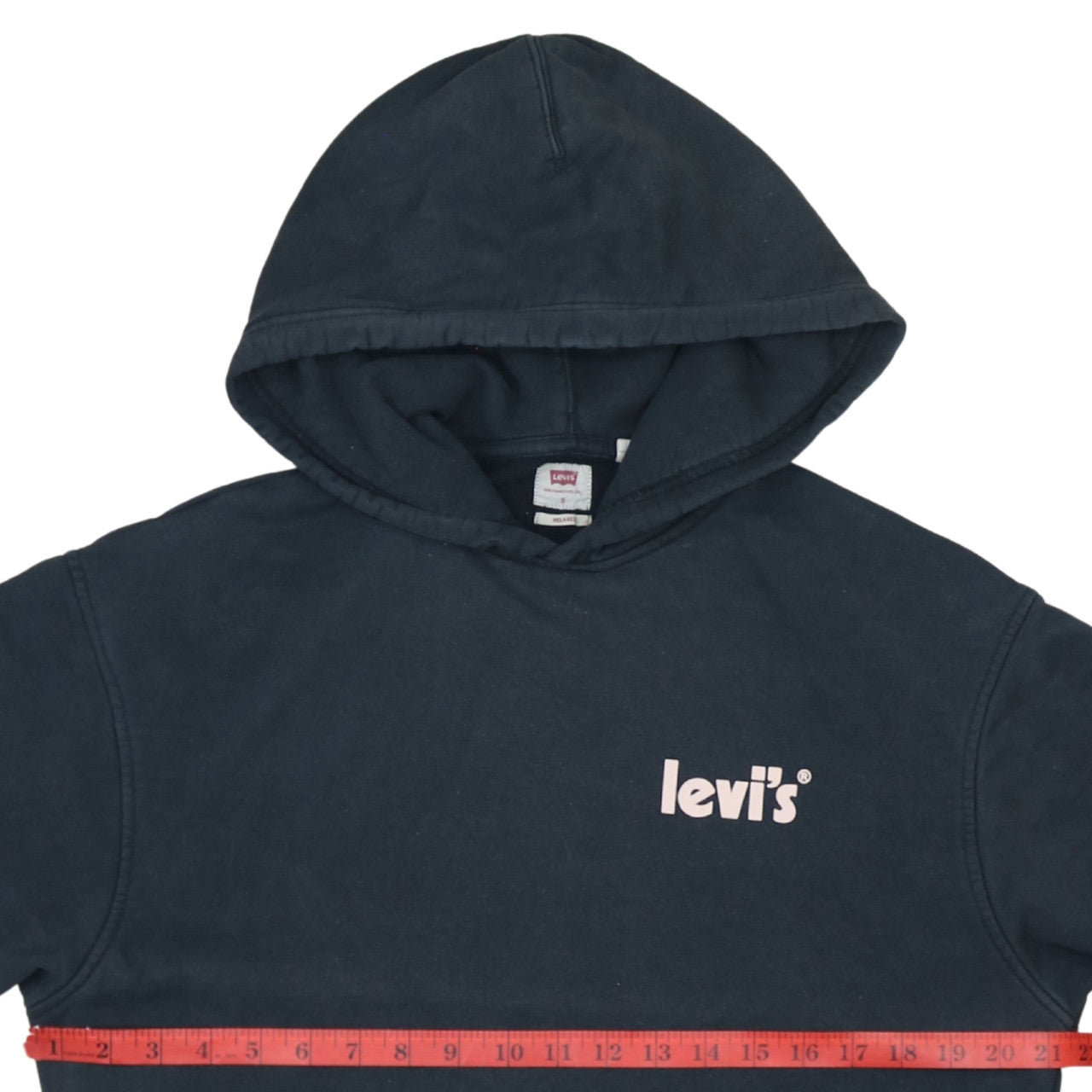 Levi's Men's Blue Relaxed Fit Pullover Hoodie Size S