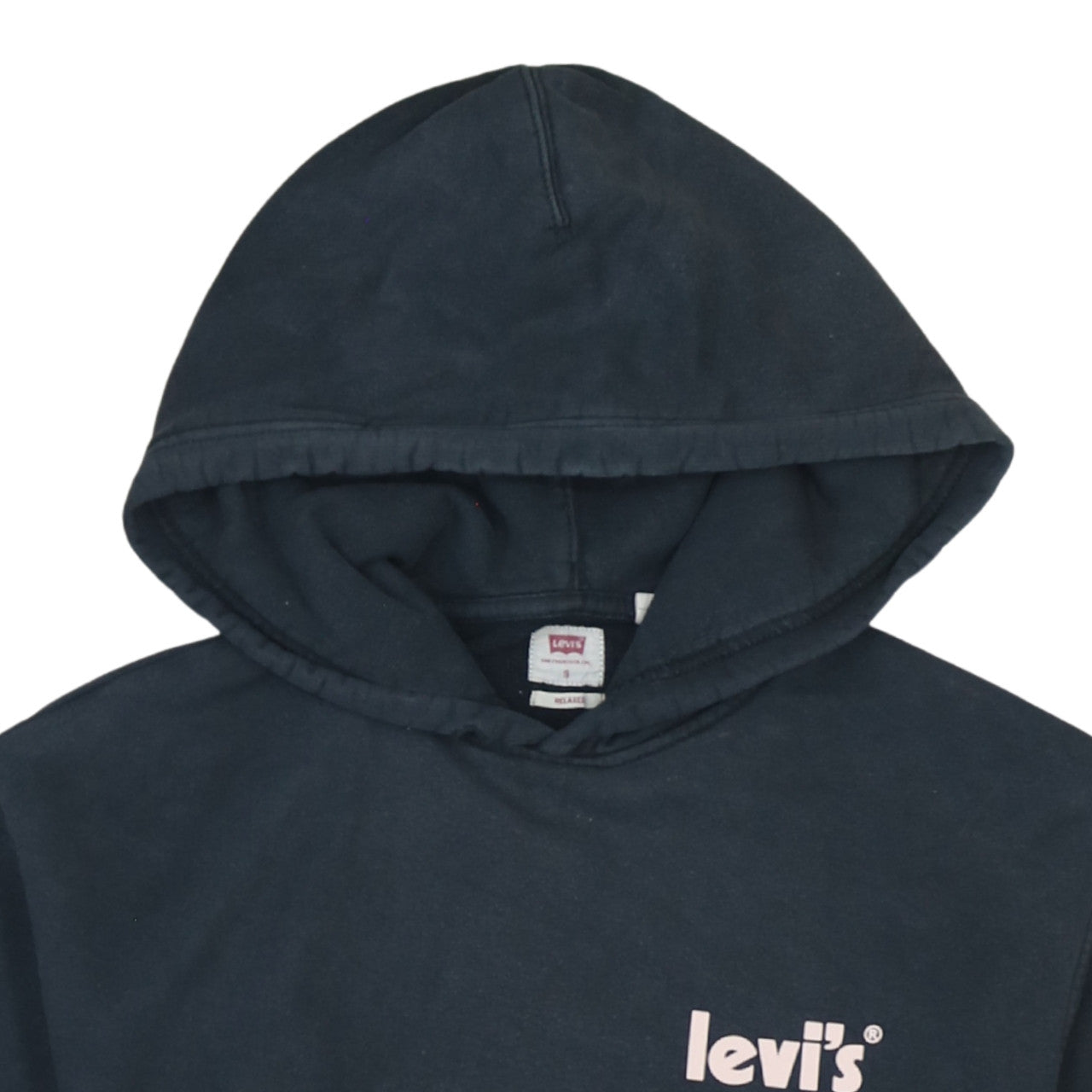 Levi's Men's Blue Relaxed Fit Pullover Hoodie Size S