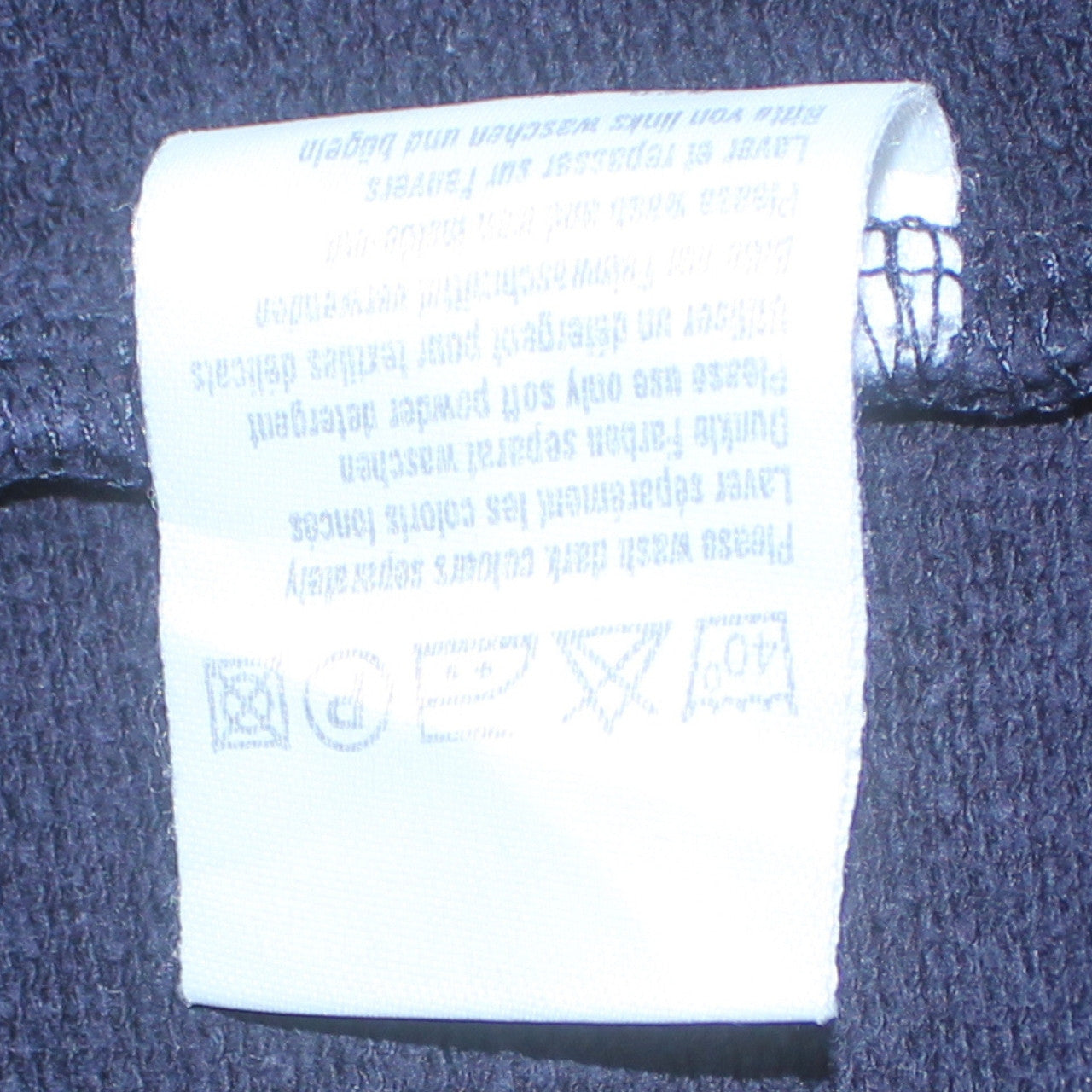 Puma Men's Blue Crew Neck Long Sleeve Pullover Sweatshirt S