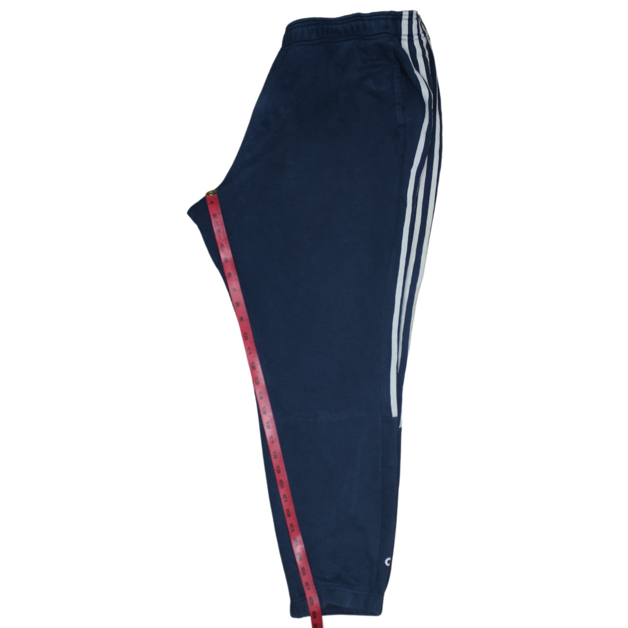Adidas Men's Blue Jogger Trousers Regular Fit Fleece Comfort Pants