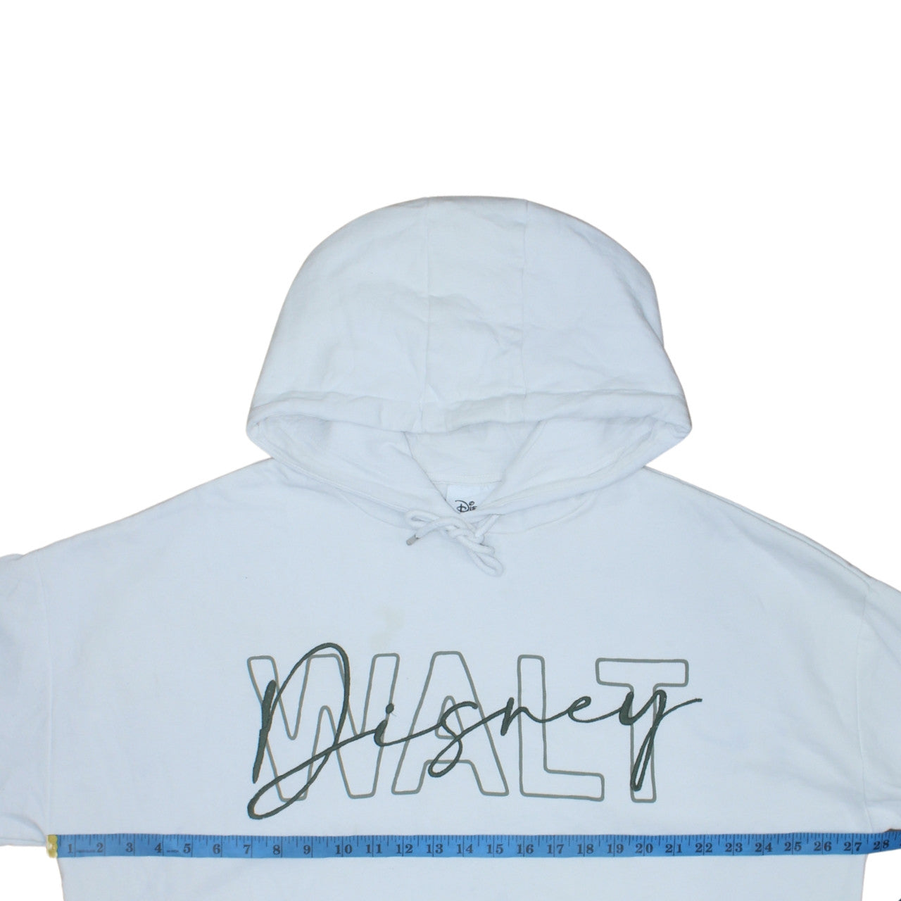 Disney Women White XL Walt Graphic Pullover Hoodie