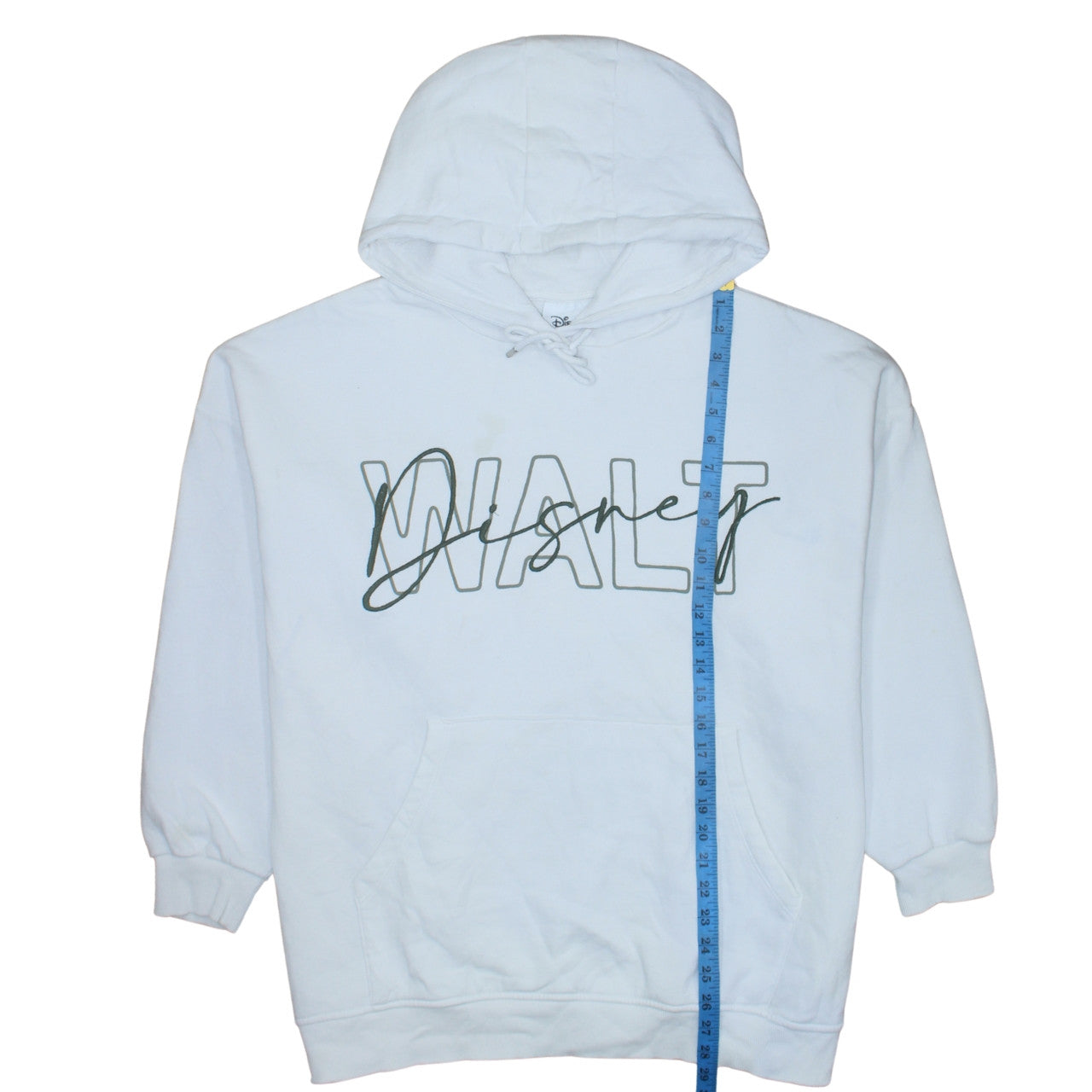 Disney Women White XL Walt Graphic Pullover Hoodie