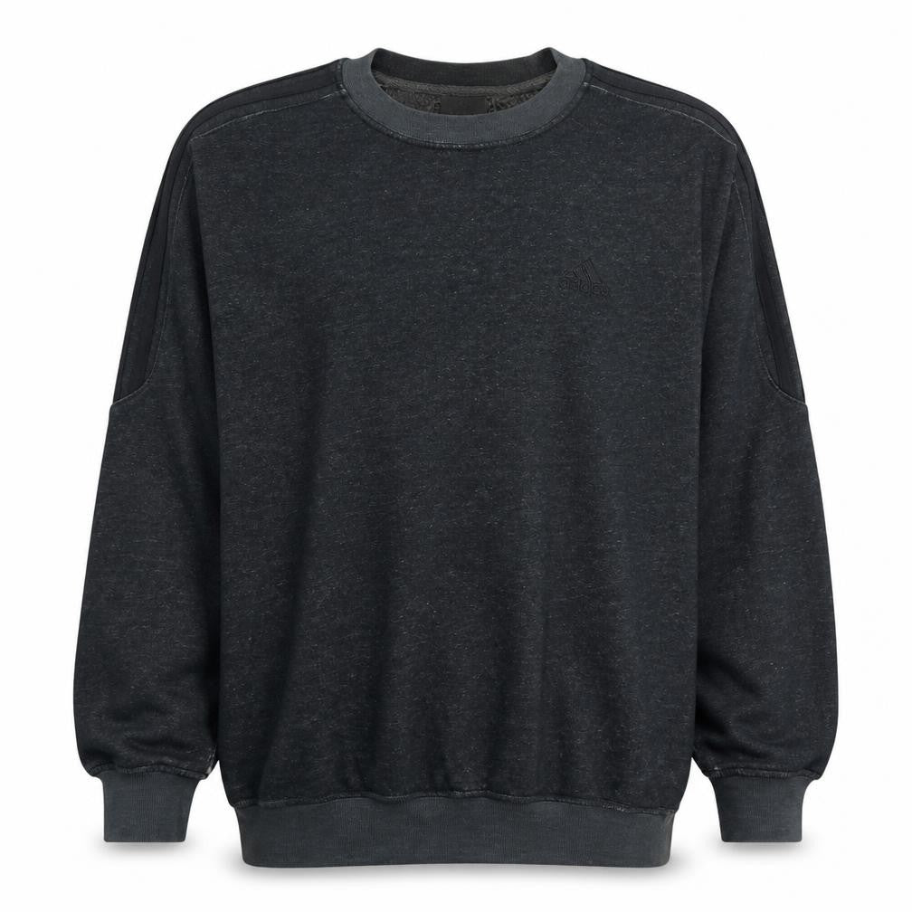 Adidas Men’s Black Crew Neck Pullover Sweatshirt Size L