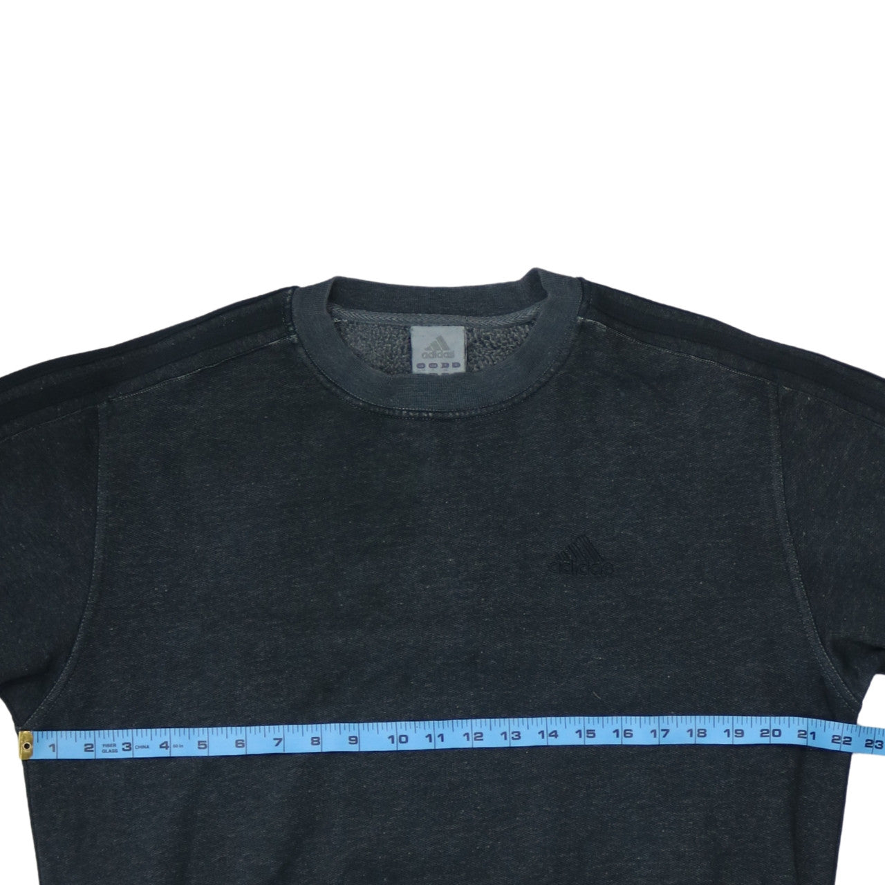 Adidas Men’s Black Crew Neck Pullover Sweatshirt Size L