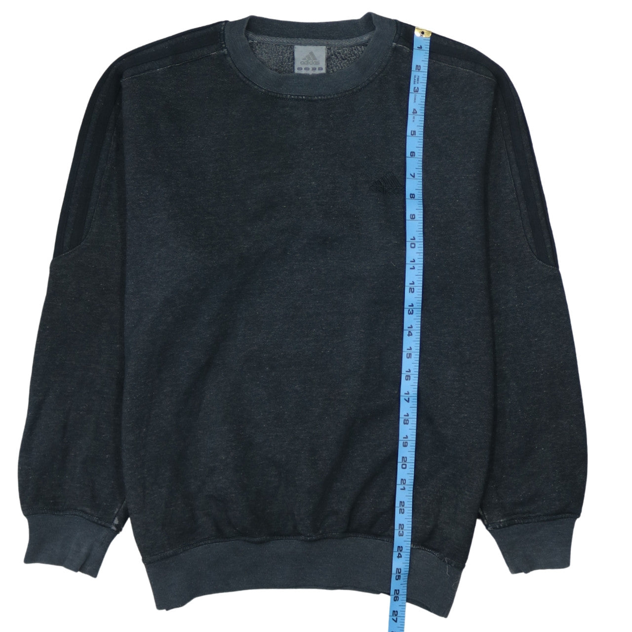 Adidas Men’s Black Crew Neck Pullover Sweatshirt Size L