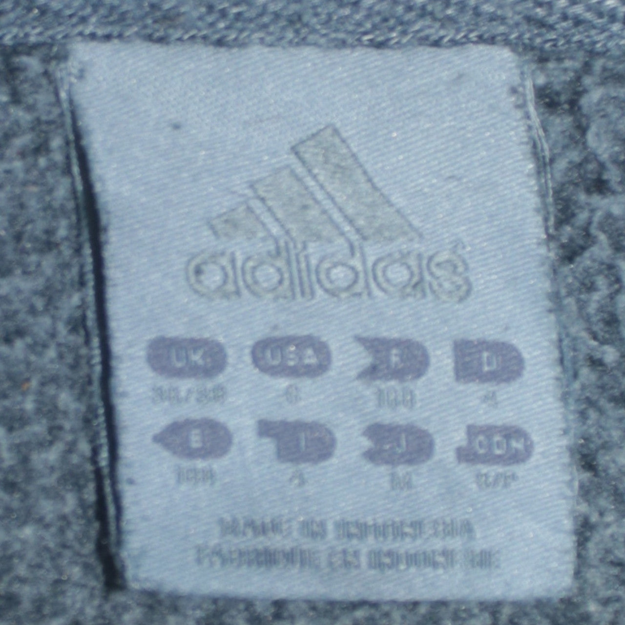 Adidas Men’s Black Crew Neck Pullover Sweatshirt Size L