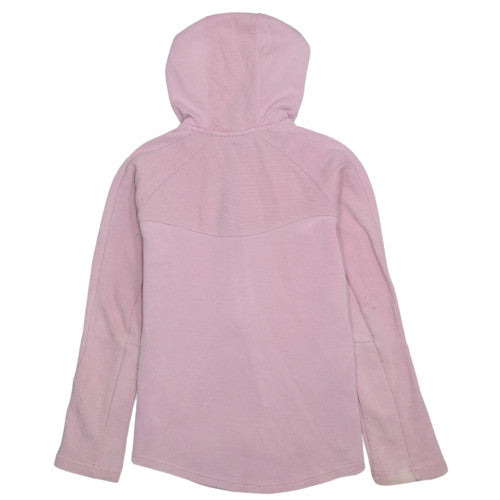 Puma Girls Pink Full Zip Fleece Hoodie 13-14 Years Hooded Sports Top