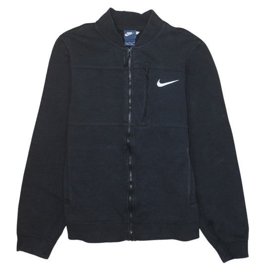 Nike Men’s Black Full Zip Sweatshirt Size S Logo Sportswear