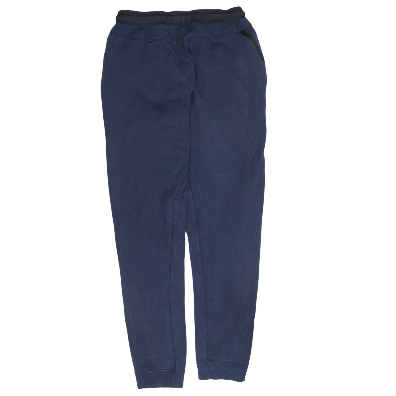Nike Mens Blue Jogger Sweatpants Regular Fit Fleece Trousers M