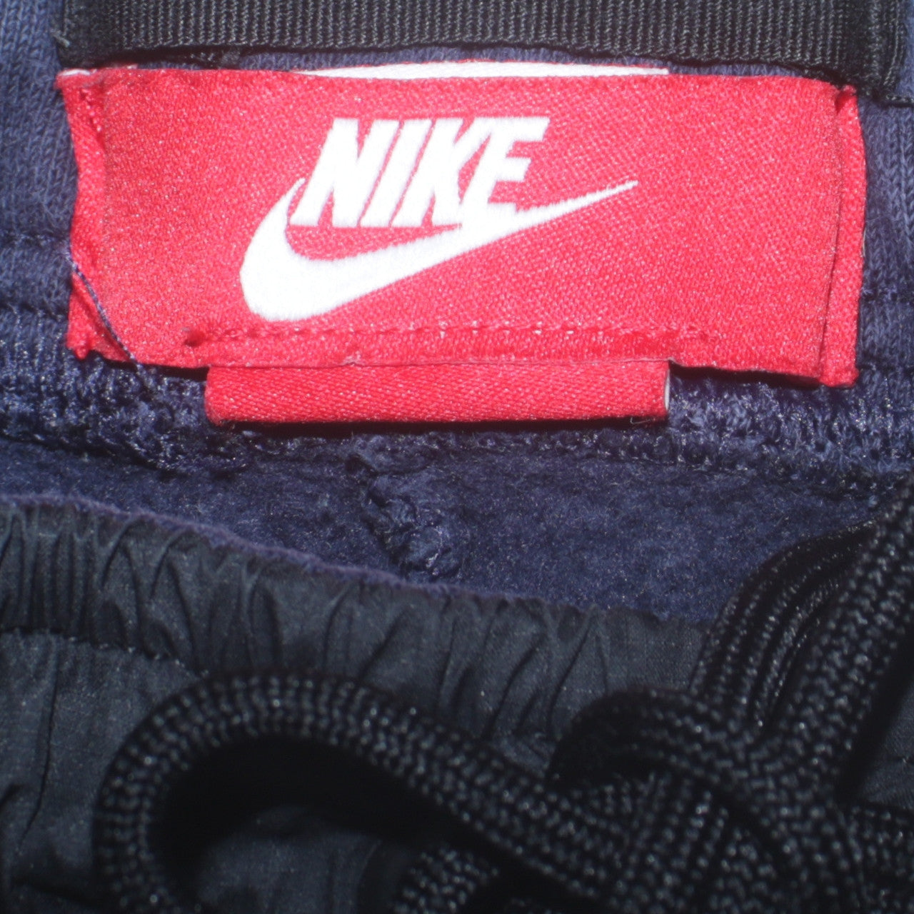 Nike Mens Blue Jogger Sweatpants Regular Fit Fleece Trousers M