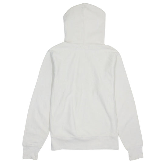 Champion Men's White Reverse Weave Pullover Hoodie Size Small