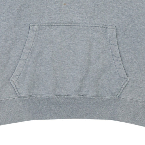 Nike Men's Grey 1/2 Zip Hoodie Sweatshirt Size L
