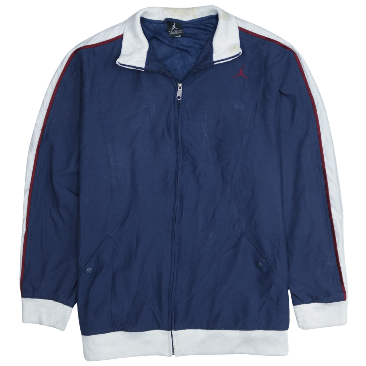Jordan Men's Blue XL Track Jacket Full Zip Retro Sportswear