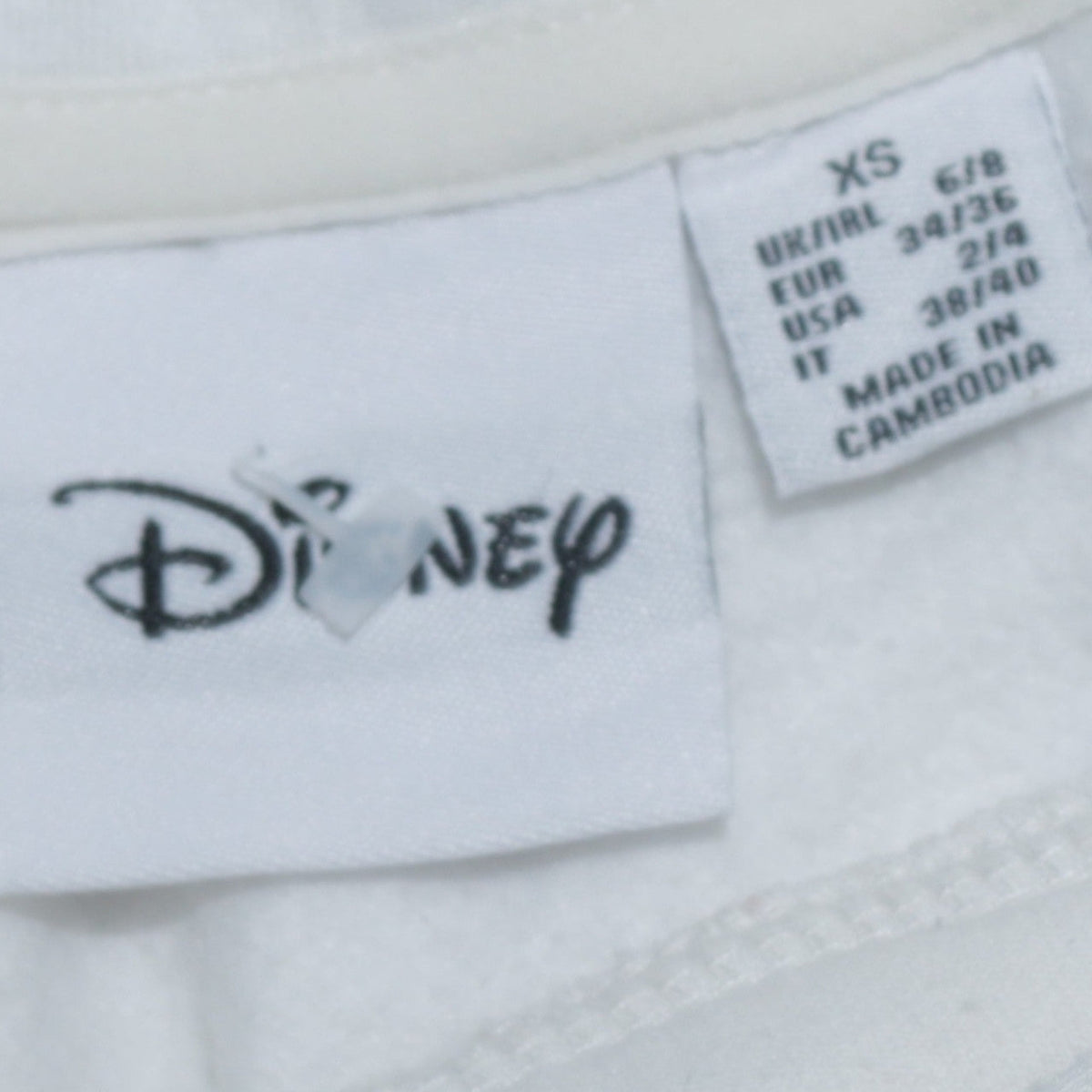 Additional view of Disney x Primark Women White XS Hoodie with Lion King Graphic