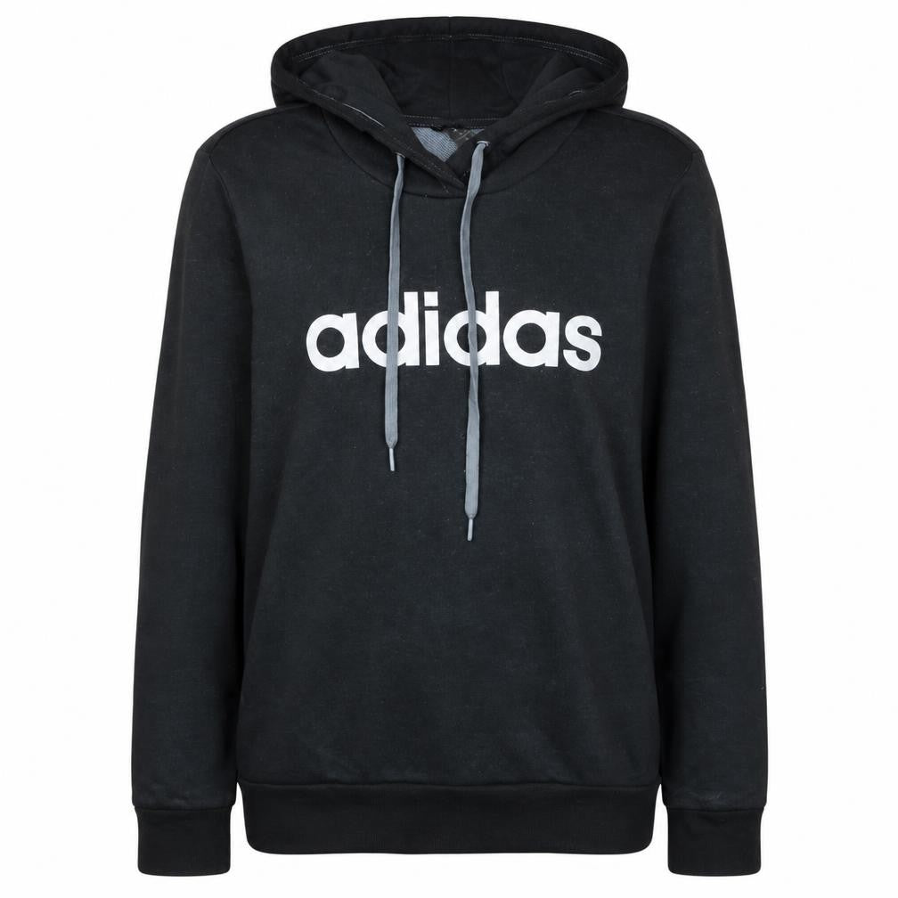 Adidas Womens Black M 12-14 Pullover Hoodie Sweatshirt