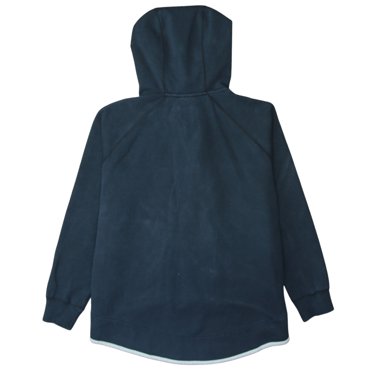 Nike Mens Blue Full Zip Hoodie L Sportswear Cotton Blend