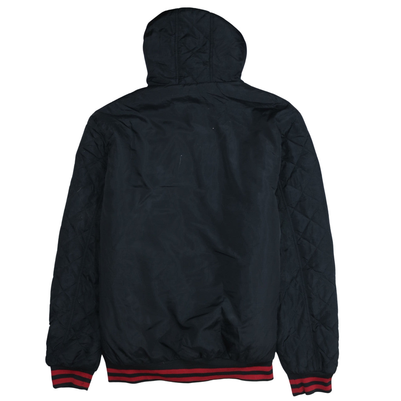 Blue Gear Men's Black 3XL Bomber Jacket Hooded Full Zip Polyester