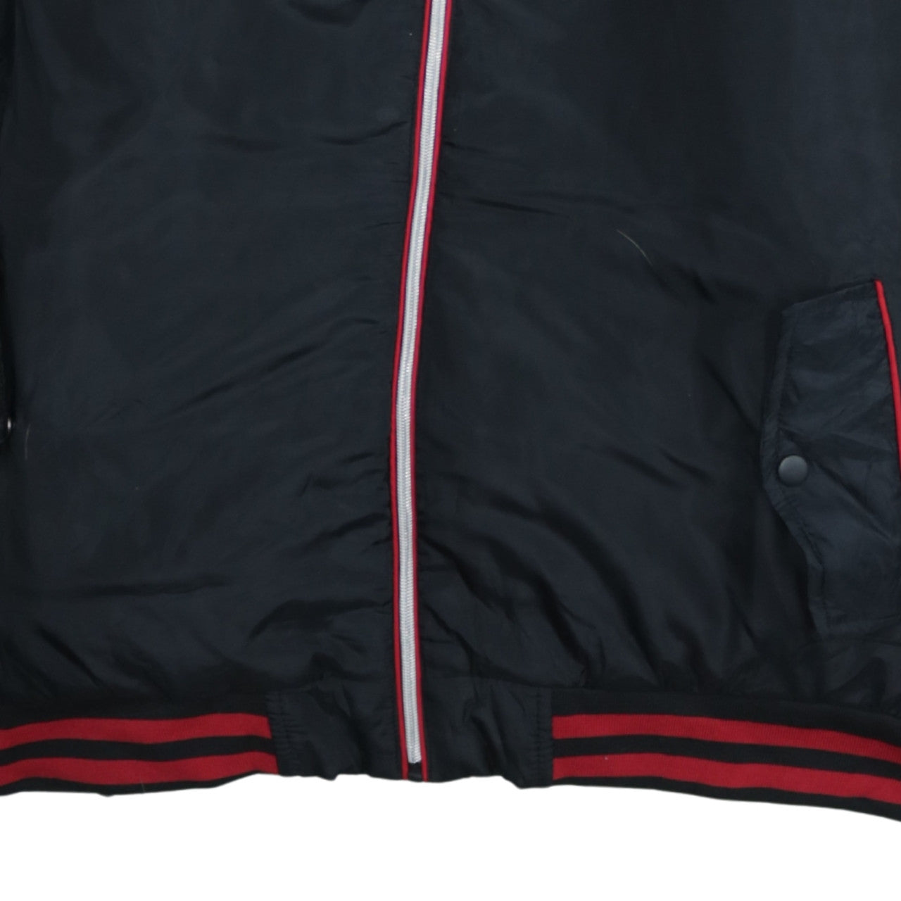 Blue Gear Men's Black 3XL Bomber Jacket Hooded Full Zip Polyester